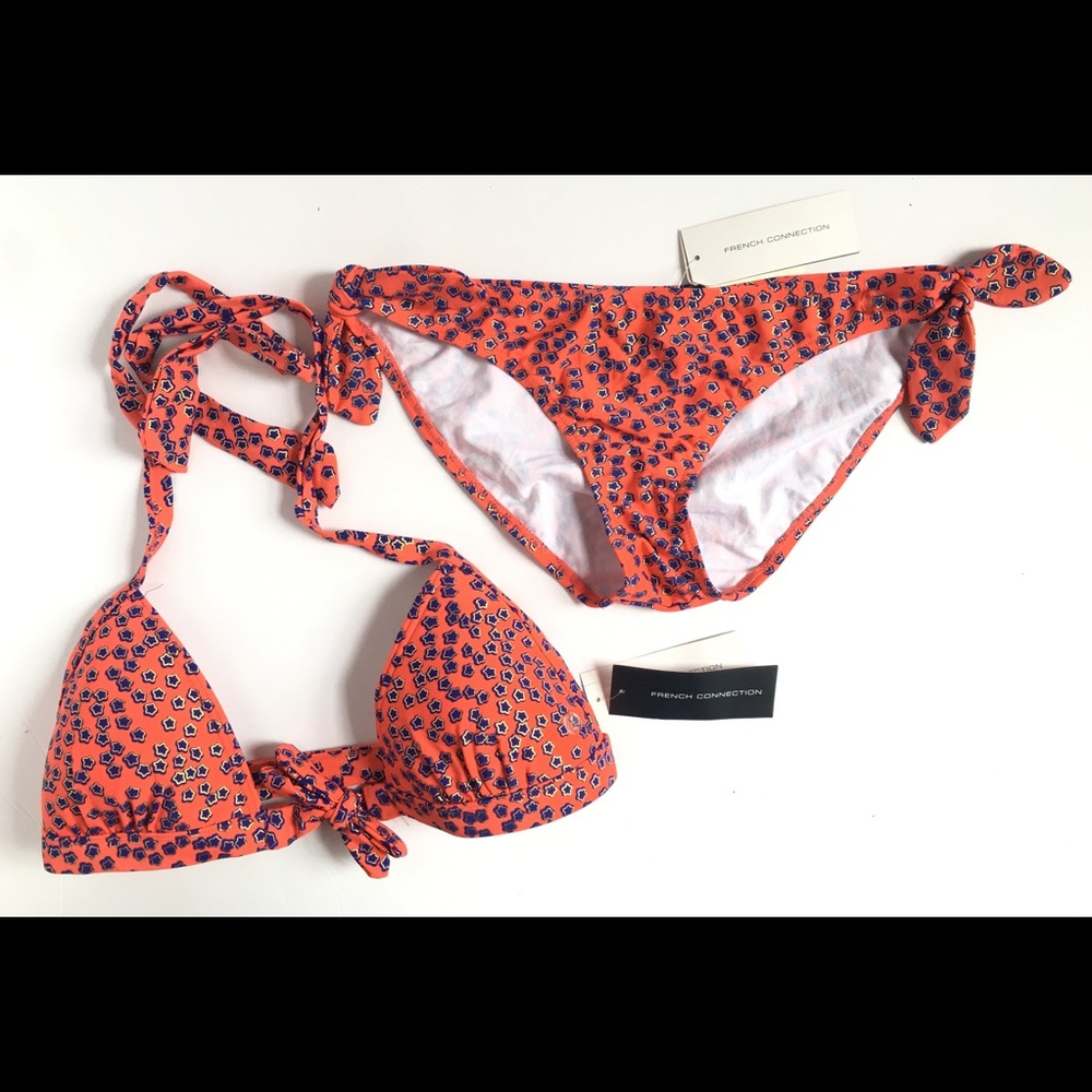 👙French connection swim bikini set.